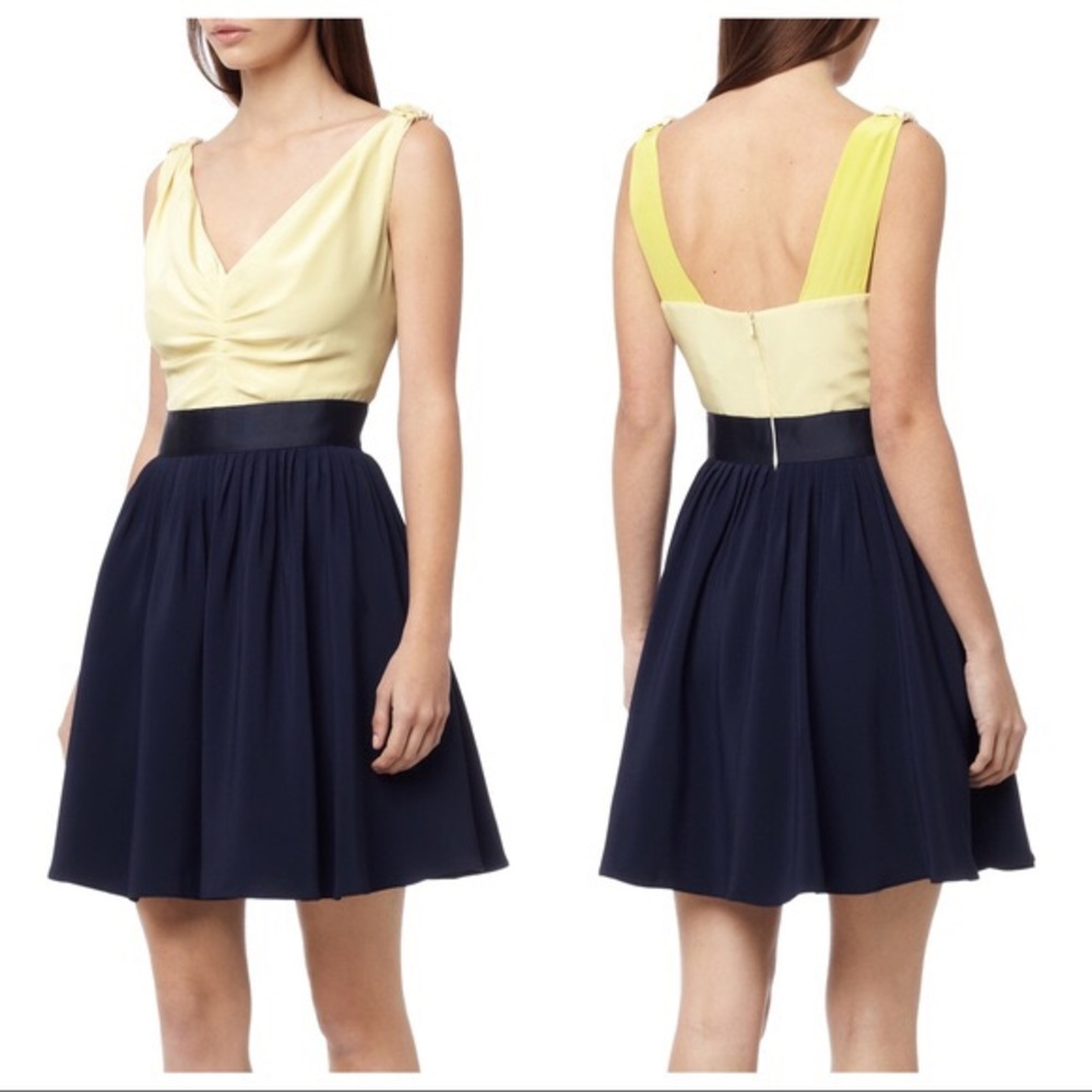 Reiss Priya Colorblock Dress